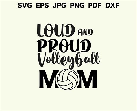 Volleyball Quotes, Volleyball Mom, Sports Mom, Svg Quotes, Jpg File ...