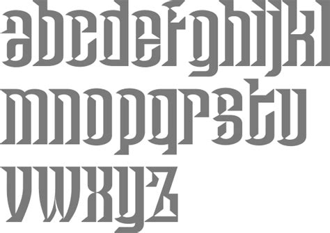 MyFonts: Prismatic typefaces