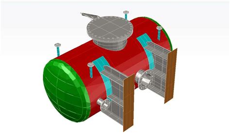 3d model Pressure Vessel ASME VIII for AutoCAD file - Cadbull