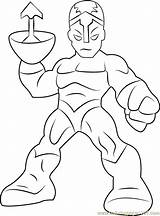 Klaw Coloring Page For Kids  Free The Super Hero Squad Show Printable sketch template