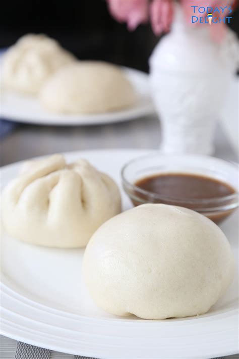 Pork Siopao Asado (Steamed Pork Buns) - Today's Delight