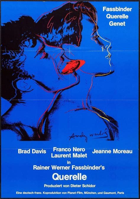 Querelle Movie Poster 1982 | Movie posters, Movie posters vintage, Andy warhol artwork