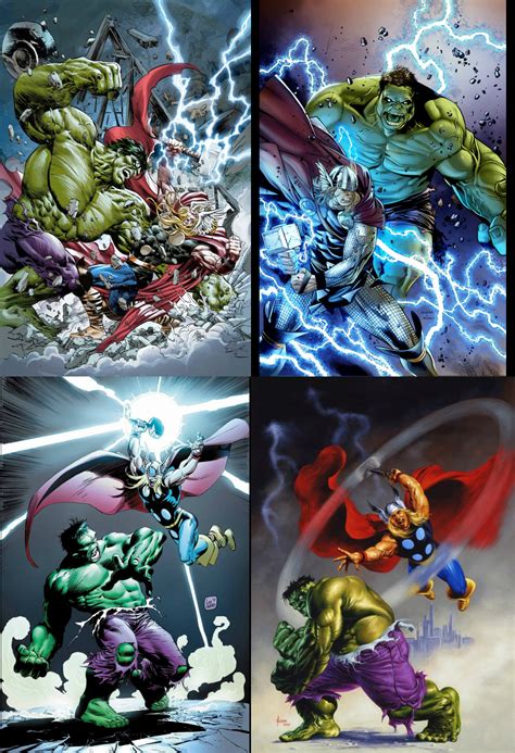 Battle Of The Week: Hulk VS Thor - Battles - Comic Vine