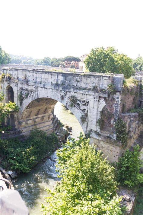 Rome bridges view 12867116 Stock Photo at Vecteezy