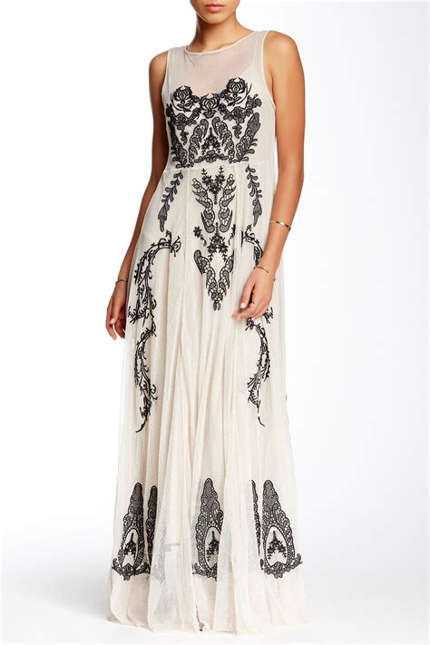 Biya | Embroidered Lace Maxi Dress | My style - haves, want and wish ...