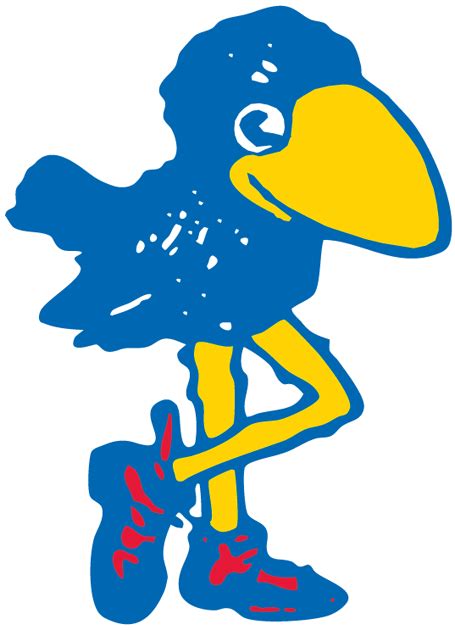 Kansas Jayhawks Primary Logo (1912) - Kansas Jayhawks Basketball ...