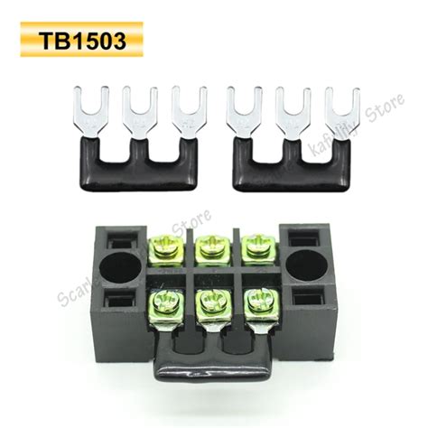 TB1503 10PCS TB short connector TB connection strip Terminal block ...