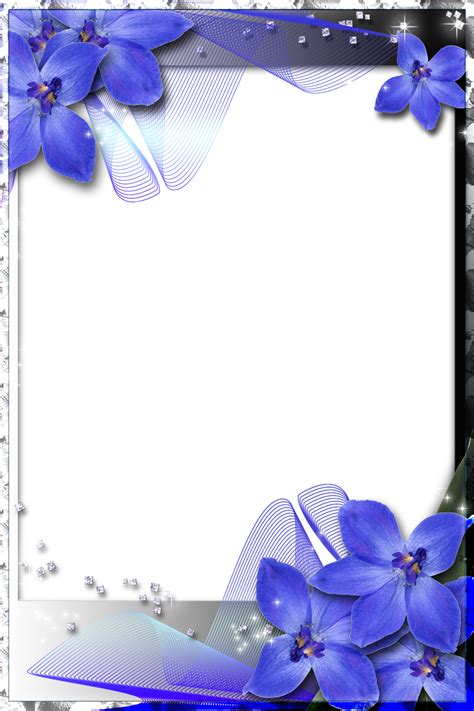 Elegant Royal Blue Border Png : If you like, you can download pictures ...