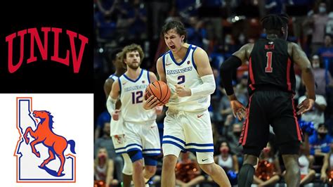 Boise State vs UNLV 2022 Basketball Highlights - YouTube