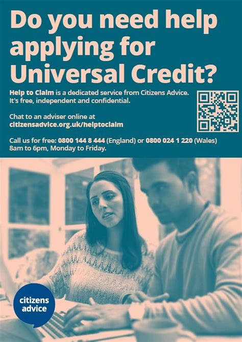 Do you need help applying for Universal Credit?