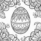 Pysanky Egg Coloring Page 68874 54525 sketch template