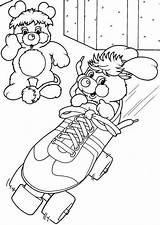 Vintage Popples coloring Page Coloring Pages For Girls Adult  sketch template