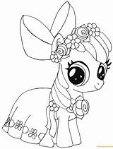 My Little Pony Apple Bloom Coloring Page  Free Printable Pages sketch template