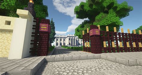 Marble House and Estate Minecraft Map