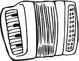 Accordion Coloring Pages  Coloring Pages sketch template