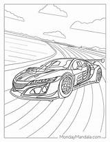 Printable Coloring Sheet With Multiple Race Cars On One Page Pdf  Free sketch template