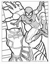 Black Panther Coloring Pages Free Printable sketch template