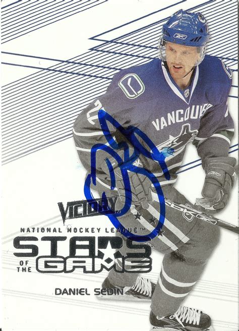 Michael's Hockey TTM: Daniel Sedin