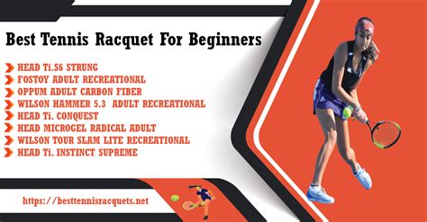 Best Tennis Racquet for Beginners to Get a Better Sporty Expedition