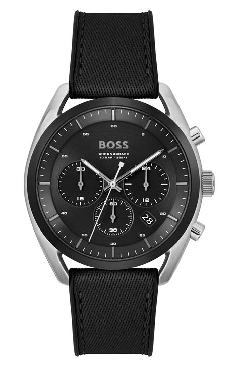 BOSS Top Fabric Strap Chronograph Watch | Nordstrom in 2024 | Chronograph, Chronograph watch ...