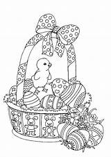 Empty Easter Basket Coloring Page  Free Printable Pages For Kids sketch template