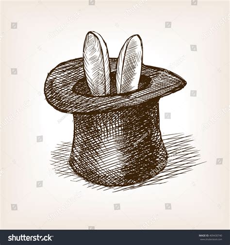 8,800 Magician Hat Drawing Images, Stock Photos & Vectors | Shutterstock