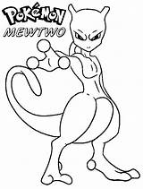 Coloring Pages Pokemon Mewtwo  Home sketch template