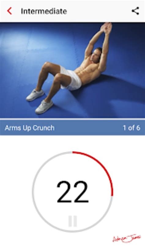 Adrian James 6 Pack Abs Workout for Android - Download