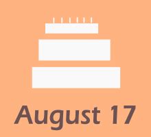 August 17 Birthdays