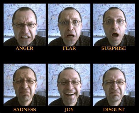 Six Main Types Of Facial Expressions - vrogue.co