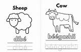 Navajo Childrens Coloring Book  Animals – Books sketch template