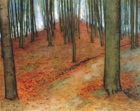 Piet Mondrian / Wood with Beech Trees, 1899 | Piet mondrian painting, Piet mondrian, Dutch artists