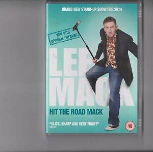 LEE MACK HIT THE ROAD MACK DVD LIVE STAND UP COMEDY 5014138608705 | eBay