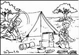 USSSP Baloos Bugle  Camping coloring Pages Coloring sketch template