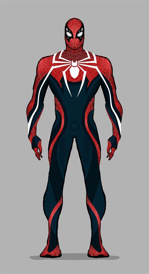 I need opinions about my new suit concept (WIP) : r/Spiderman