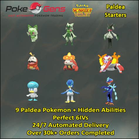 Paldea Starter Bundle [SV] – PokeGens