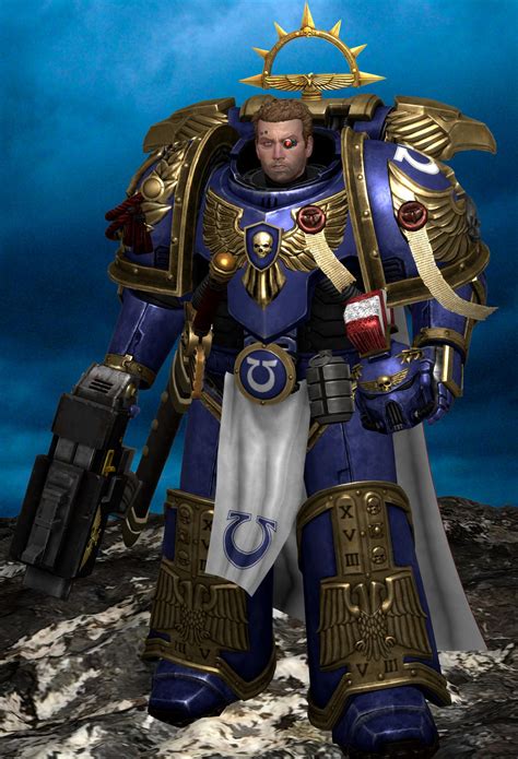 Ultramarines Captain by Kommandant4298 on DeviantArt