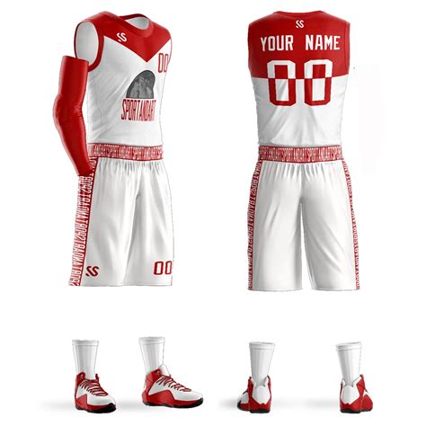 Custom Mens Youth Basketball Jerseys Basketball Set Clothes Breathable ...