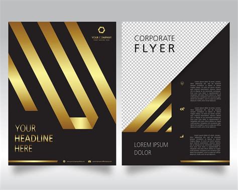 Premium Vector | Business brochure template