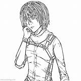Attack On Titan Coloring Pages Eren / Some Of The Shown  sketch template