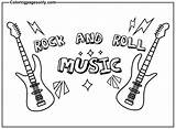 30  Guitar Coloring Pages Free Printable PDF & Online sketch template