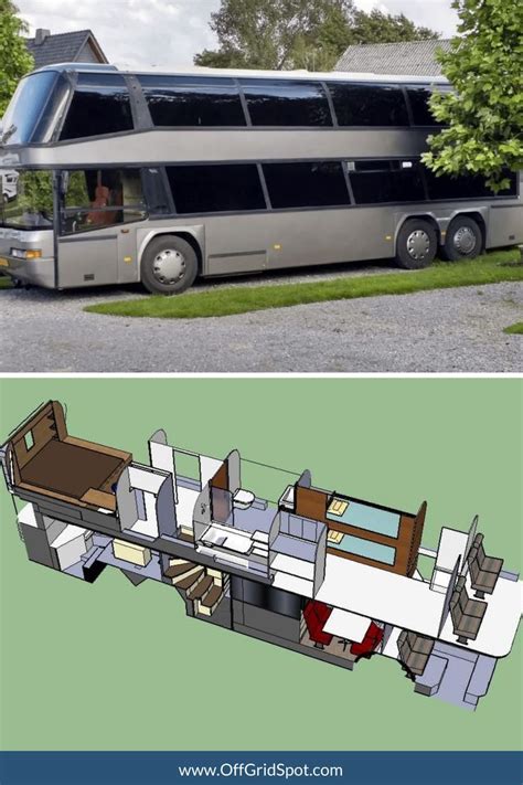 Double Decker Bus Conversion RV in 2021 | Bus motorhome, Bus house ...