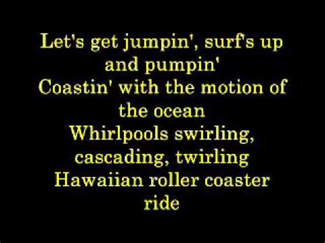 Hawaiian Roller Coaster Ride Lyrics - YouTube