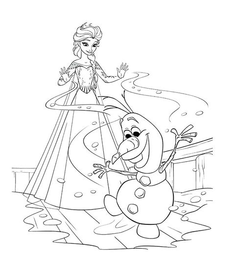 Frozen free to color for children - Frozen Kids Coloring Pages