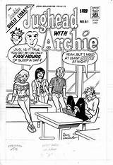 Jughead With Archie Coloring Page sketch template