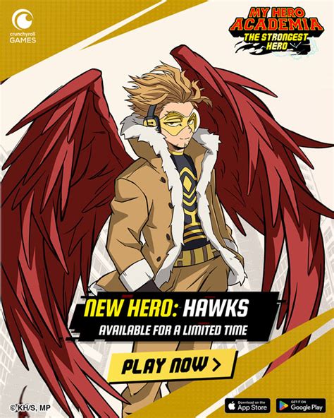 Hawks returns for limited time in My Hero Academia mobile game | Neon ...