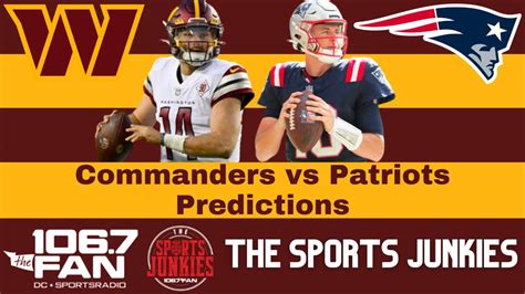 Commanders vs Patriots Predictions | Sports Junkies - YouTube