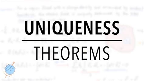 Uniqueness Theorems in Electrostatics | Laplace and Poisson Equation ...