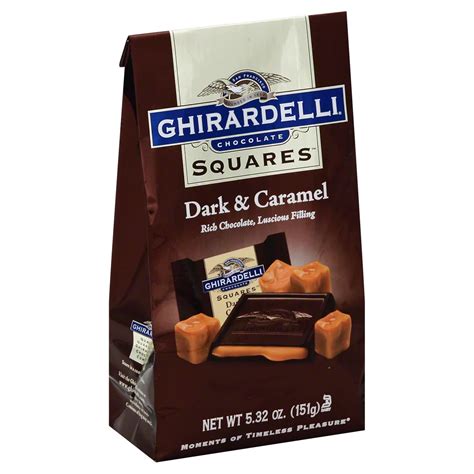 Ghirardelli Dark And Caramel Chocolate Squares - Shop Candy at H-E-B