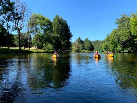 Kayaking on the Semois